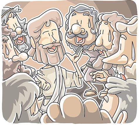 Disciples Cartoon royalty.
